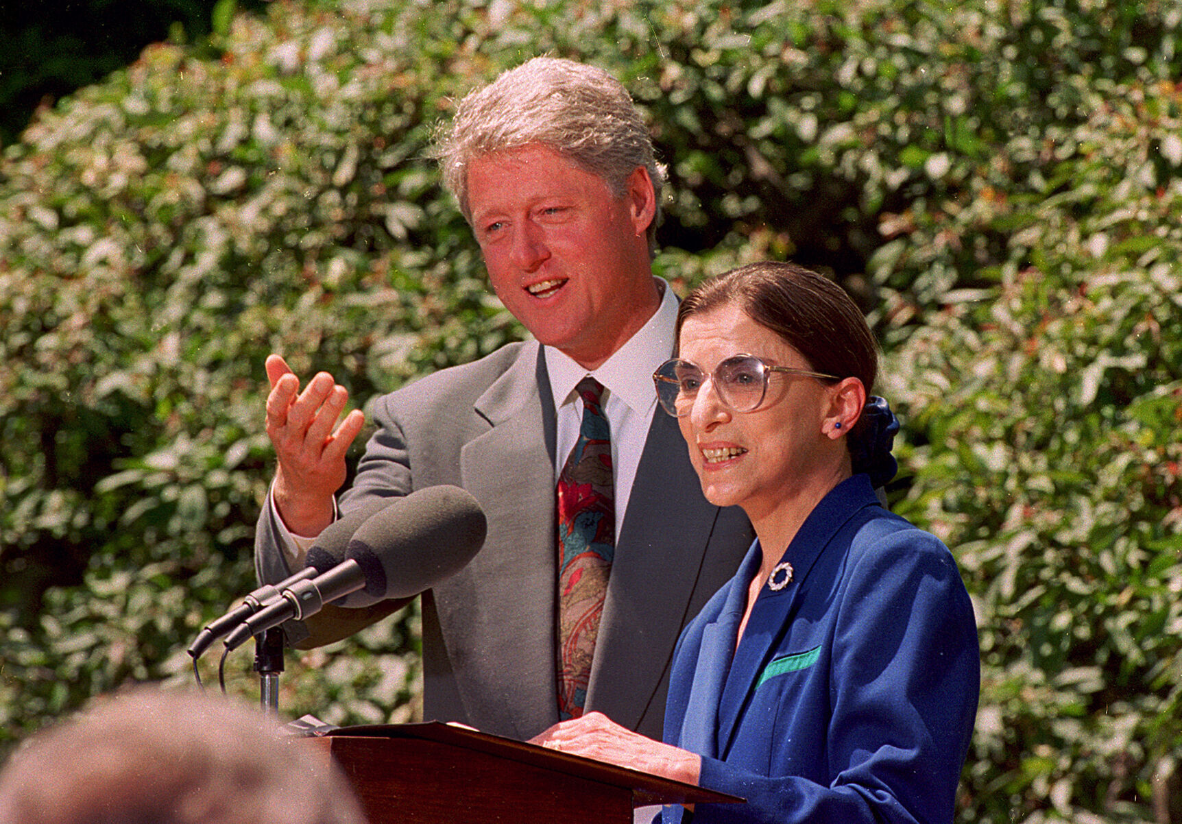 1993: Ruth Bader Ginsburg